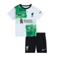 Liverpool Replika babykläder Bortaställ Barn 2023-24 Kortärmad (+ korta byxor)
